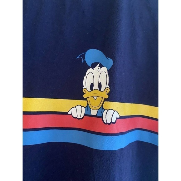 The Souled Store Disney Donald Duck Graphic T-Shirt Mens Small Dark blue Size Sm - Picture 3 of 6